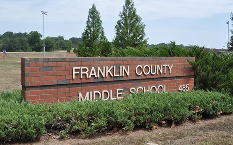 A student found in possession of gun at Franklin County Middle School last week has been charged with a felony.