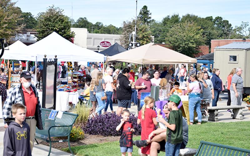The Lavonia Fall Festival will be the biggest it's been in years.