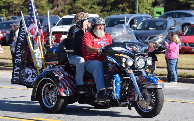Franklin County’s hometown heroes were honored Saturday morning with a parade through Lavonia as part of the county fair festivities.