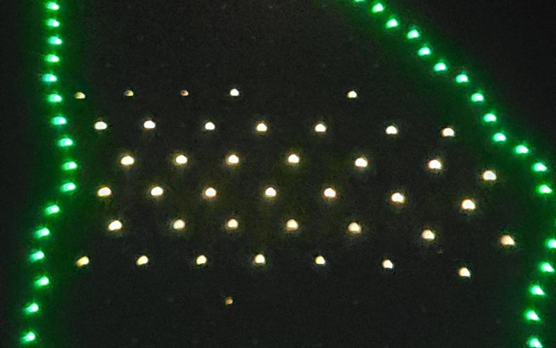 Northeast Georgia’s first-ever drone light show wowed a large crowd Saturday night at the Franklin County Hometown Fair. 