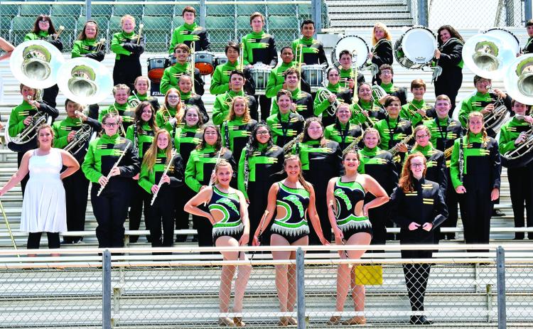 The 2019 Franklin County High School Marching Pride Band