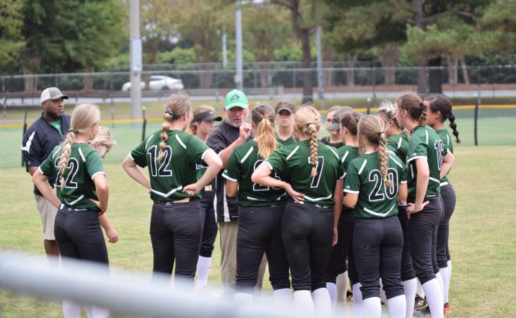 The Franklin County Lady Lions have to win one of the two possible games today on their home field to bring home a second consecutive state softball championship.