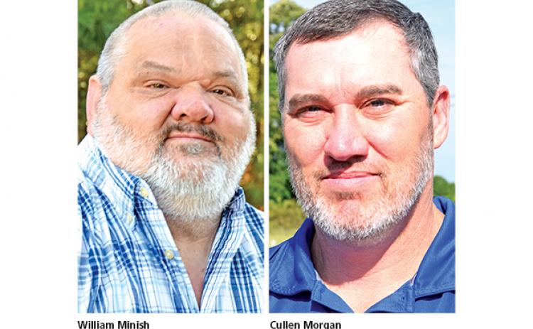 William Minish and Cullen Morgan are running for city council in Canon's special election.