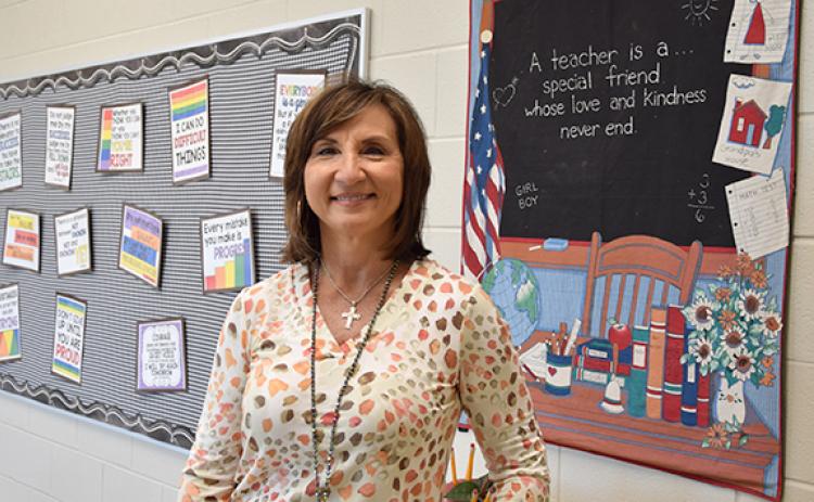 Anna Murphy is retiring from teaching after 33 years in Franklin County schools. (Photo by Sinclair)