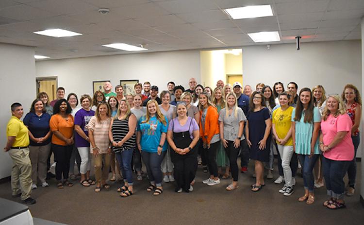 The Franklin County School System welcomed 48 new teachers for the 2022-23 school year. 