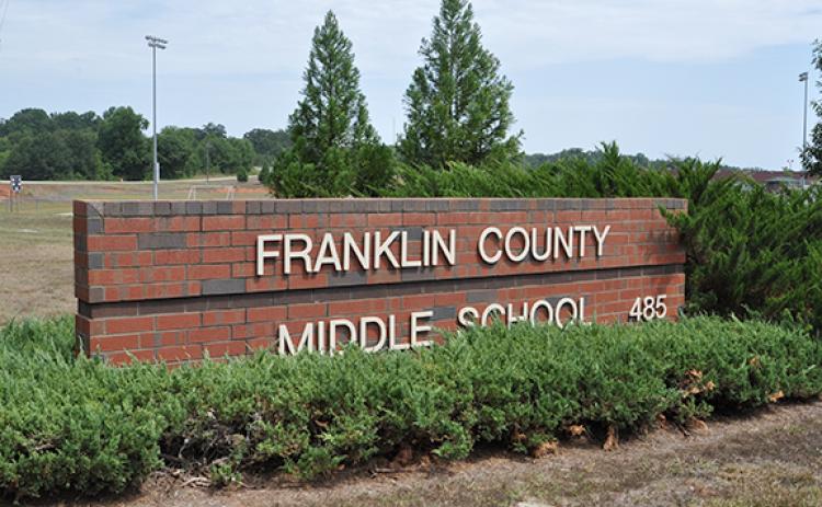 A student found in possession of gun at Franklin County Middle School last week has been charged with a felony.