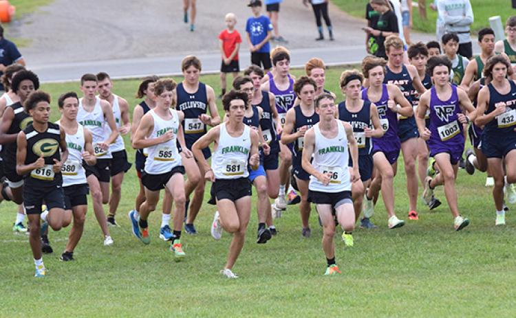 Robbie Woods led the Lions with a 21st place finish out of 187 runners in 18:12.74.