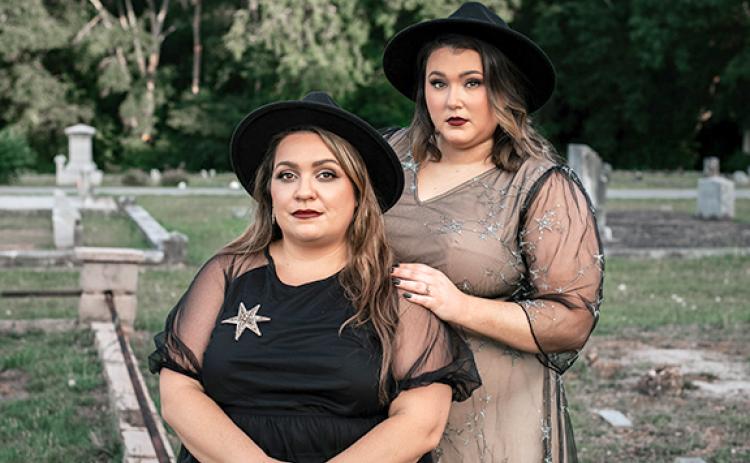 The Spooky Soul Sisters, Ashley Dodd and Kayla Finger, will take people on a haunted history tour of Lavonia this month with stops including the cemetery
