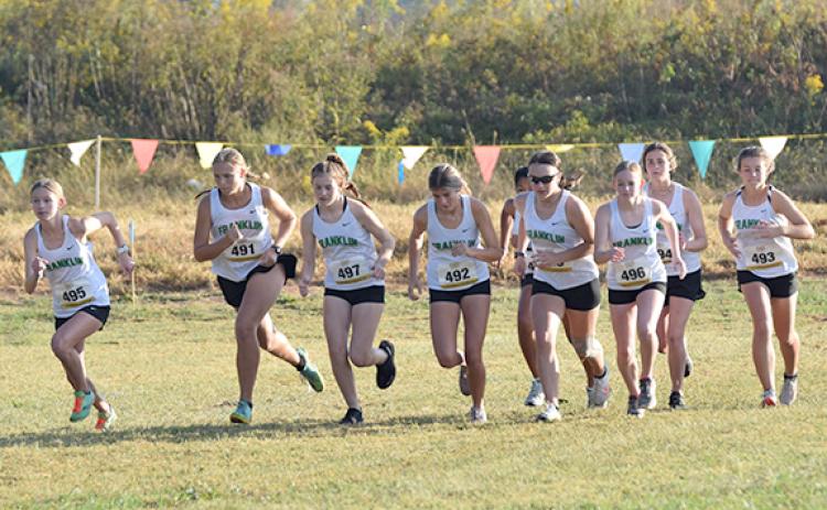 The Franklin County Lady Lions cross country team is seeded No. 2 for the Region 8AAA meet, which will be held Saturday in Bogart.