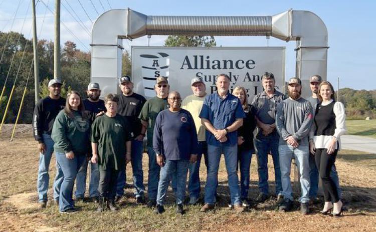 Alliance Supply and Piping LLC announced a $4.5 million expansion on Gerrard Road in Lavonia.