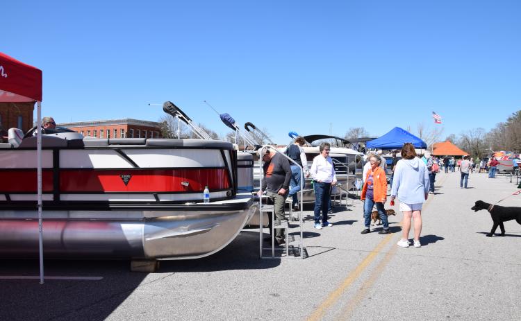 New and antique boats and a host of other exhibits will be on display Saturday at the Lavonia Boat Expo.