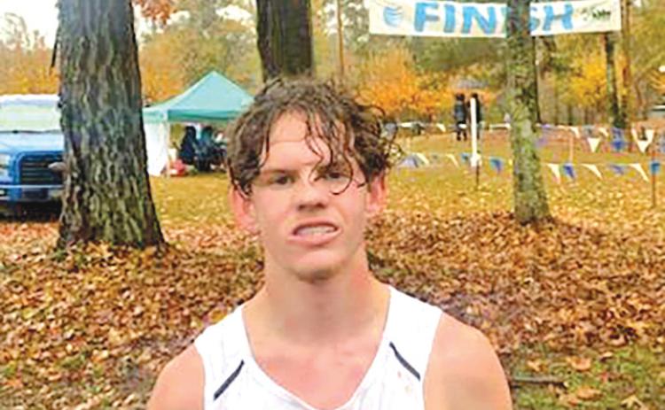 Gipson ran in the Meet of Champions, held on a cold, rainy morning in Fayetteville, finishing 24th out of 127 runners.