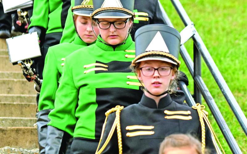 The Franklin County Marching Pride Band comes into The Reservation for Friday’s game.