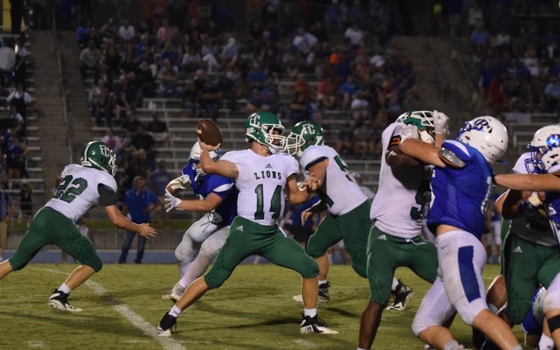The Franklin County Lions will welcome the Habersham Central Raiders tonight at 7:30 p.m. at Ed Bryant Stadium for Franklin's home opener.