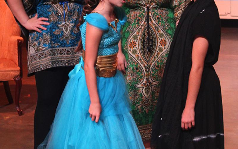 The cast of "Aladdin and His Wonderful Magical Lamp" will take the stage this weekend for four performances at the Lavonia Cultural Center.