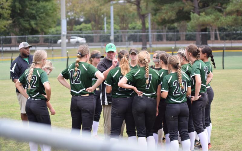 The Franklin County Lady Lions have to win one of the two possible games today on their home field to bring home a second consecutive state softball championship.
