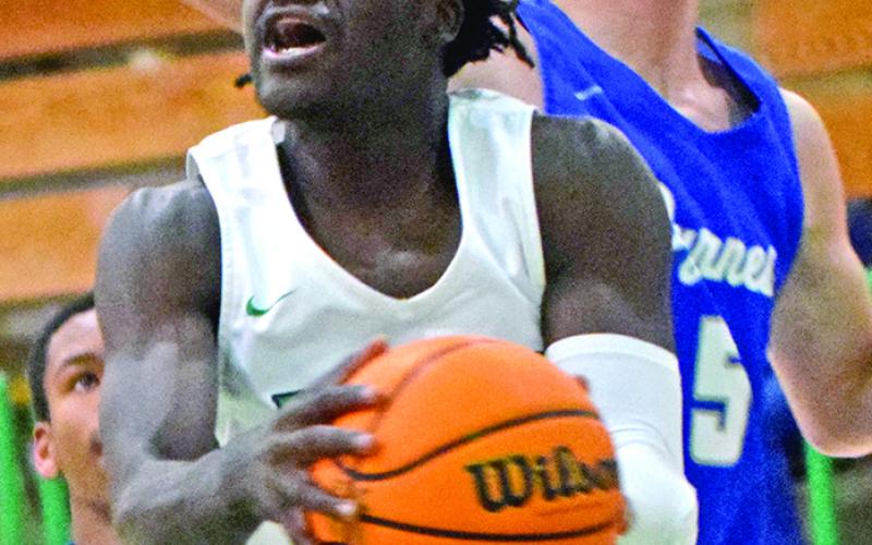 Franklin County senior Micah Roebuck scored his 1,000th career point Tuesday in a win over Morgan County.