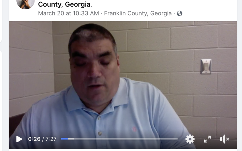 The Franklin County School System is sponsoring a community-wide prayer event on Facebook. The next event is set for Thursday at 10:30 a.m.