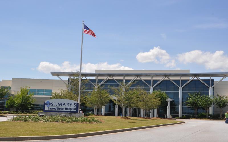 St. Mary’s Sacred Heart Hospital has been able to meet every challenge thus far caused by the coronavirus pandemic, hospital President Jeff English said.