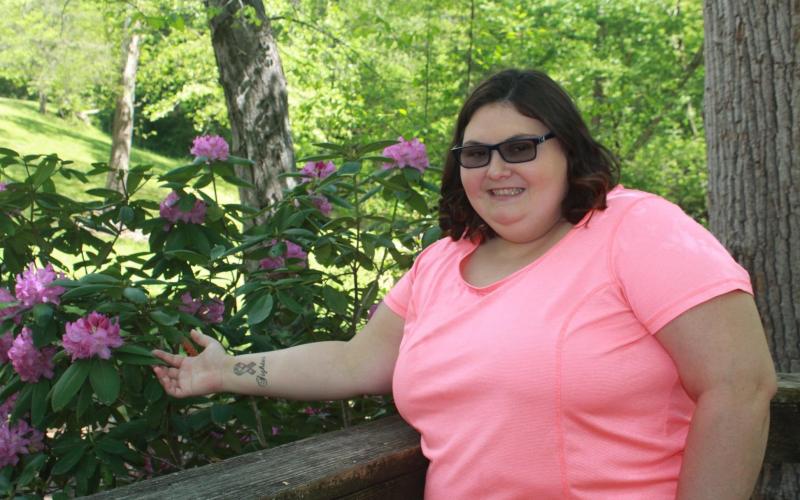 Hope Welborn will be on stage at the Lavonia Cultural Center in "A Journey of Hope," a play she wrote about a day in the life of someone with special needs. (Photo courtesy of Amy Burns)