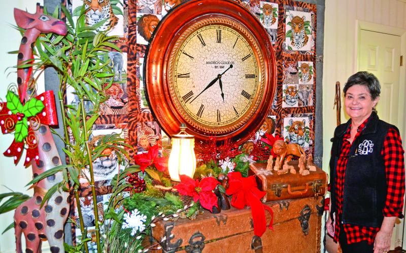 Glenda Boone and her husband Jerry put that nativity and the rest of her collection on display during the holidays by hosting two open houses at their Lavonia home.