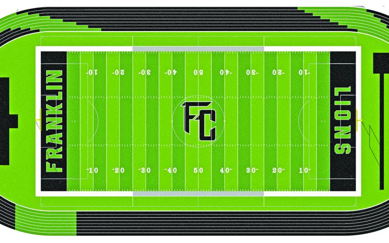 Franklin County Athletic Director Jason Oliver released renderings last week of what Ed Bryant Stadium could look like with artificial turf and a new track surface.