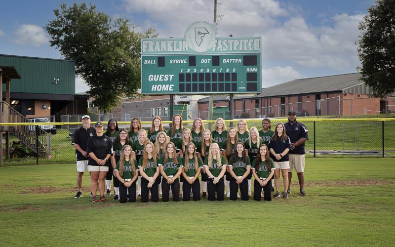 The Franklin Fastpitch program has 24 players on its rosters in 2021, led by a group of eight seniors who have contributed to the team’s success for three or four seasons. (Photo courtesy of Rachel Howington Photography)
