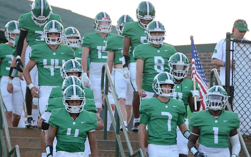 The Lions will host the Hart County Bulldogs at 7:30 p.m. in Ed Bryant Stadium in the Region 8AAA opener for both squads. (Photo by Scoggins)