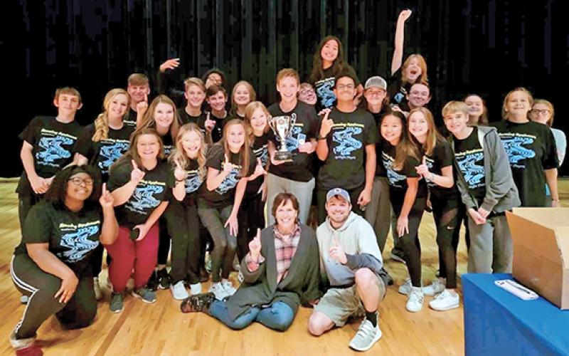 The Franklin County High School One Act Play troupe won the Georgia High School Association’s Class AAA state championship Saturday.
