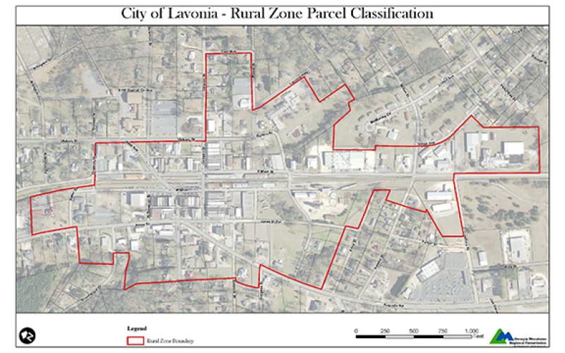 Properties within the Rural Zone will be eligible for tax credits for creating jobs starting Jan. 1.