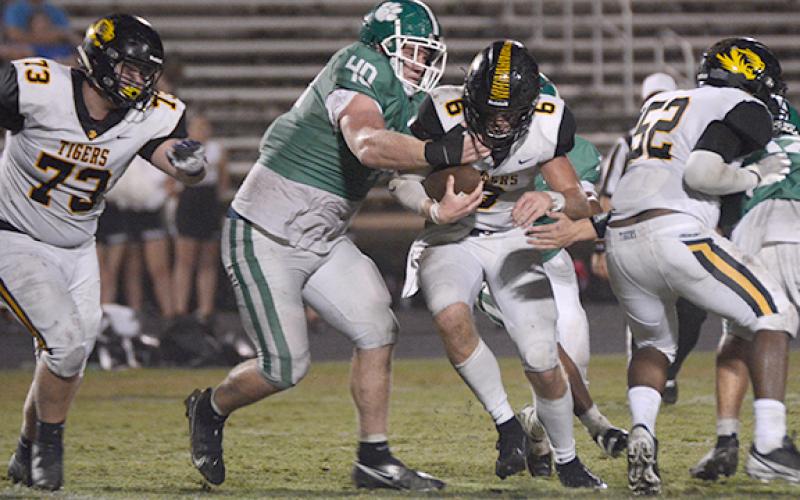 Senior defensive lineman Keylan Rutledge was named to the All-Region 8AAA first team.