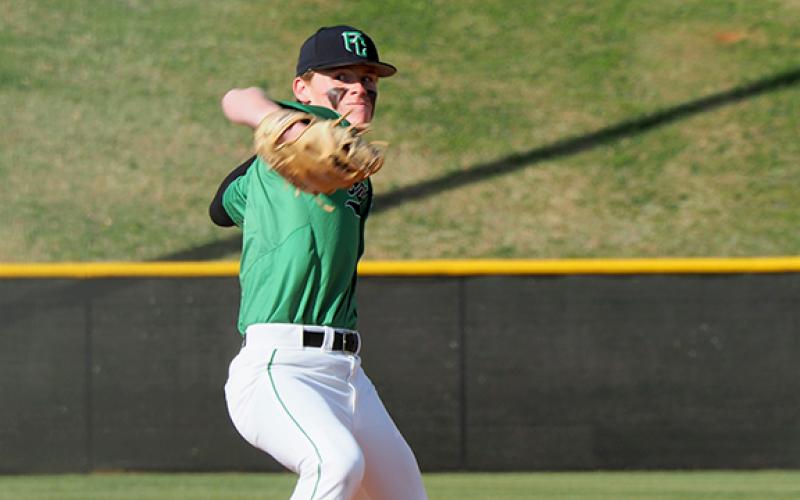 Miles Dodd allowed just the three runs and four hits in seven innings for a complete-game win against Monroe. (Photo by Christy Dodd)