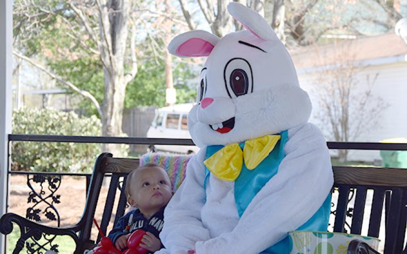Children will get to see the Easter bunny at city events leading up to the holiday.