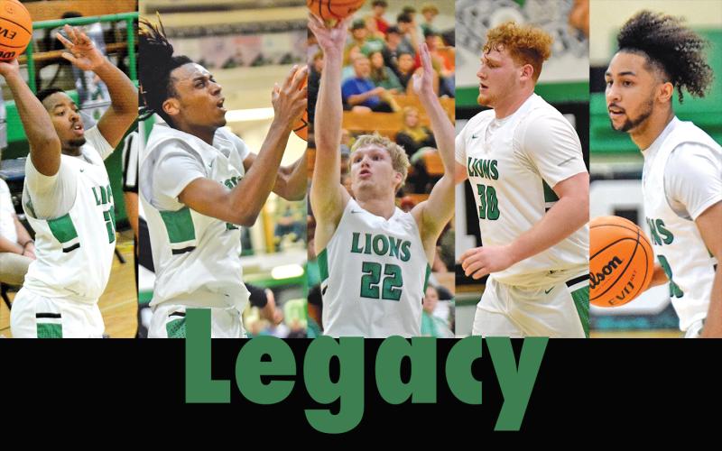 Seniors  Jontavion “Jo Jo” Hughes, David Witcher, Dane Burton, Keylan “Red” Rutledge and Keez Roebuck “cared about each other and enjoyed being together,” Coach Jason Shaver said.