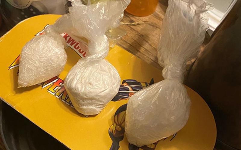 A Lavonia man was charged with trafficking methamphethamine and other drug charges after a search of his Wesleyan Street residence last week by the Franklin and Hart county sheriff’s offices and the Appalachian Regional Drug Enforcement Office.