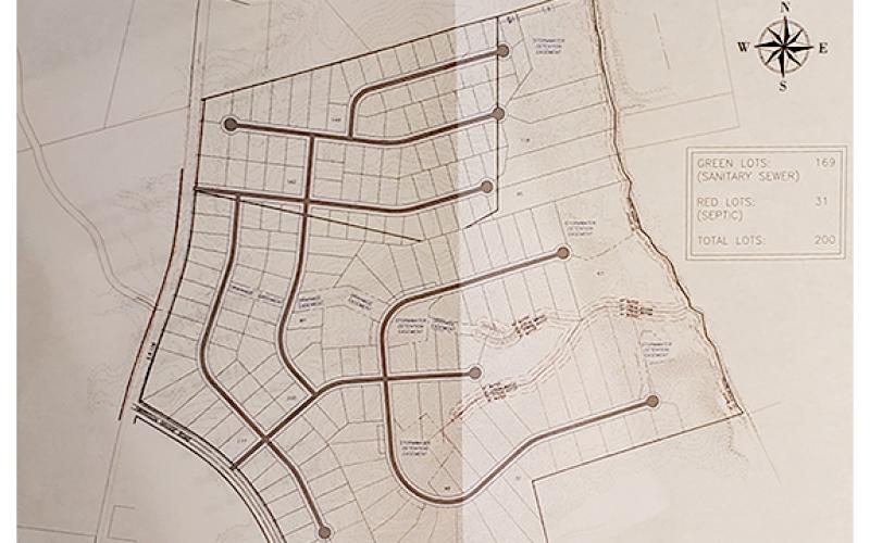 The Carnesville City Council plans to decide on whether or not to annex 156 acres at the corner of Georgia Highway 106 and Harrison Bridge Road into the city to make way for a new subdivision.