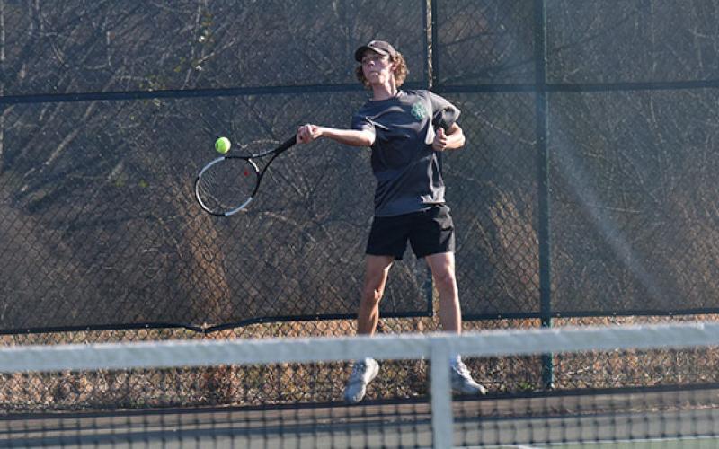 Will Wester was named Positive Athlete winner for tennis.