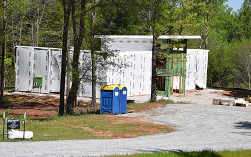 The Ark Family Preservation Center is nearing completion and has reached its fundraising goal for the building. (Photo by Sinclair)