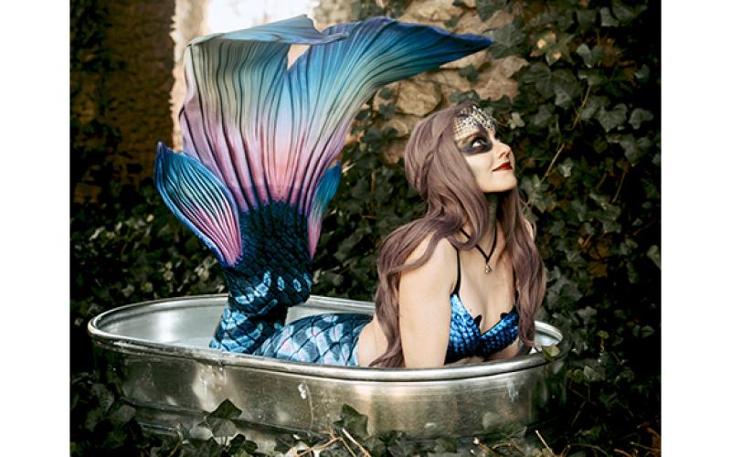 Mermaid Ciaran, portrayed by Nichole Brewer, will have her own grotto at the Lavonia Renaissance Festival, where she will tell stories, talk about ocean life and take selfies.