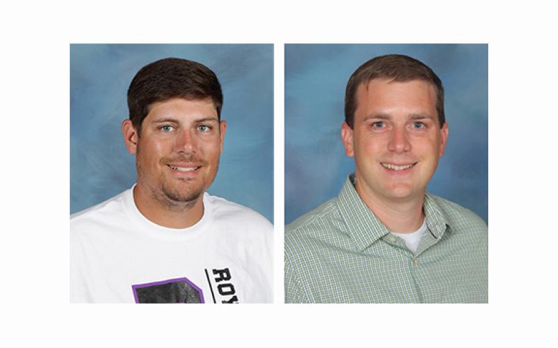 Starting July 1, Clay Moore will serve as assistant principal at Franklin County High School and Dr. David Cawthon will serve as assistant principal at Franklin County Middle School.