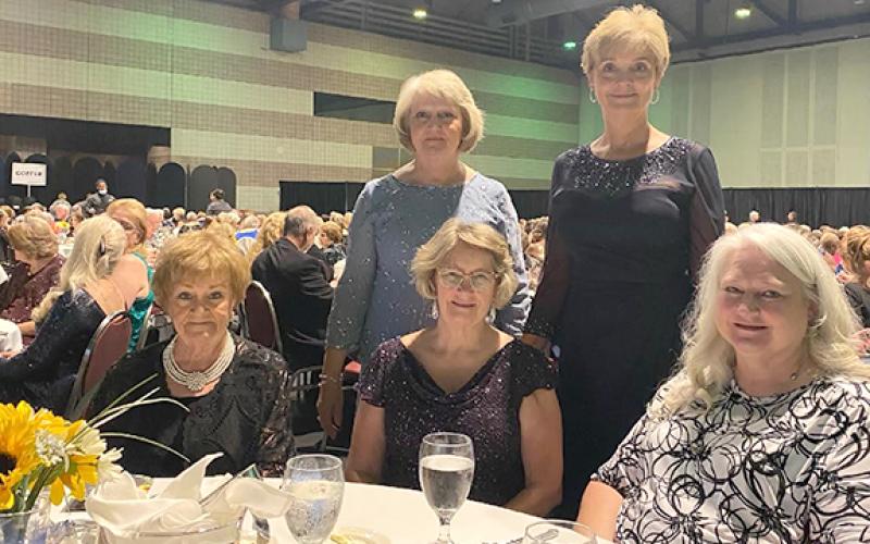 Attending the Pilot convention from the Lavonia Pilot Club were President Sue Heath, Past President Vonnie Brown, Denise Thompson, Past Georgia District Governor Susan Harbin and Georgia District Governor-elect Avaline Adams.
