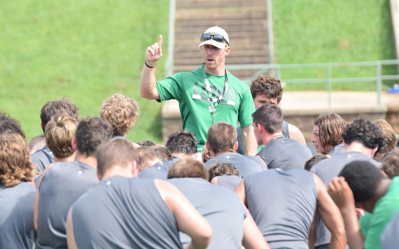 Parker Martin submitted his resignation Jan. 10 as Franklin County High School’s head football coach.
