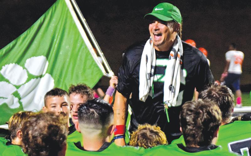 Coach Chuck Holland, a Franklin County native and long-time coach of multiple sports, was named Tuesday to lead the FCHS football program.