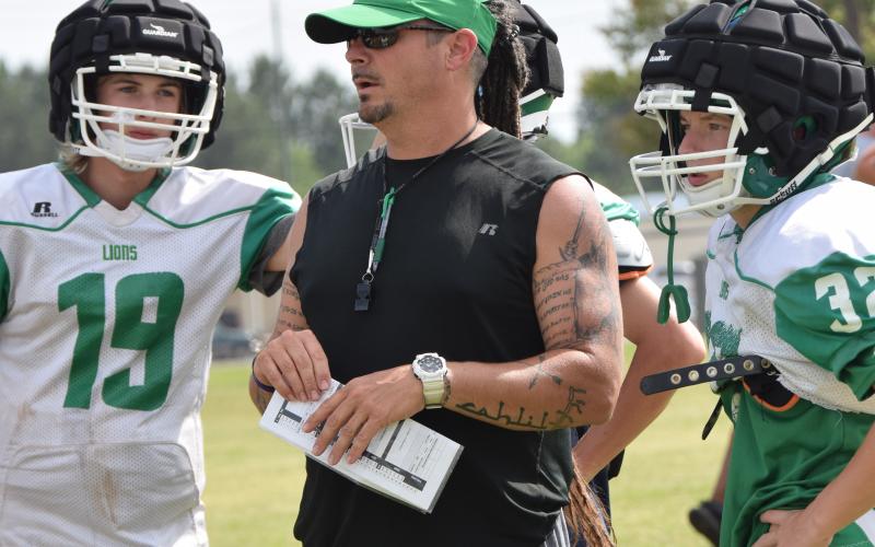 Franklin County football fans will get their first chance Friday to sneak a peek at the new Lions football program.  The Lions will play a Green/White Scrimmage game Friday at 6 p.m. at Jeff Davis Field at Ed Bryant Stadium.