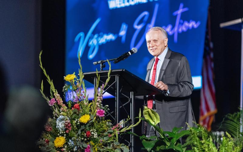 In a meeting of the Emmanuel College Board of Trustees May 18, President Ron White informed the board of his need to step down as president effective immediately due to health concerns.