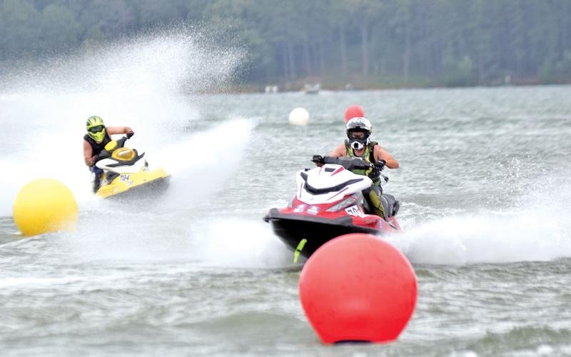 High-speed racing on the waters of Lake Hartwell will return with the 2023 Liqui Moly Pro Watercross National Championship Tour stop at Tugaloo State Park Saturday and Sunday. The tour’s last stop at Tugaloo was in 2021 (above).