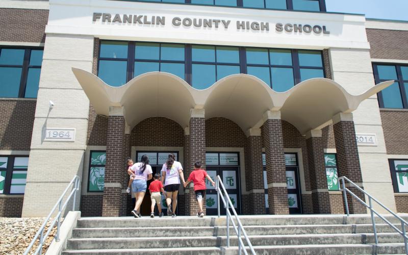 High school and middle school students got the opportunity Tuesday to meet teachers, scope out clubs and explore classrooms during open houses held before Friday’s first day of school. Elementary schools held their open houses Wednesday. (Photos by Raese)