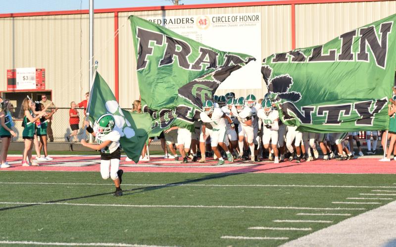 The record will show that the Franklin County Lions lost their first game under new Head Football Coach Chuck Holland and his staff, but the team provided a glimpse into its potential for the future.