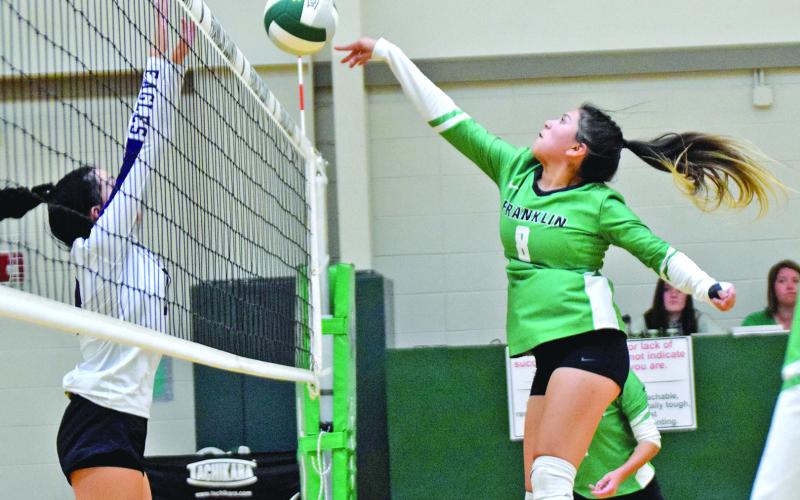 Alejandra Sanchez-Navarro, pictured in action last season, is one of five seniors that will be counted on for leadership for a young group in 2023.