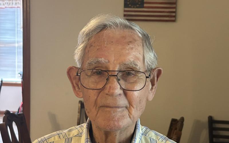 Harold Jameson (above) recently turned 98 years old. He is one of nine siblings, five of whom are still living.